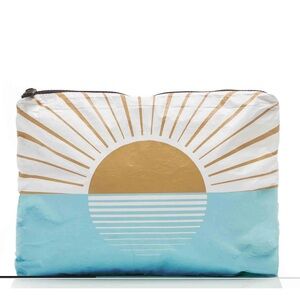 ALOHA Collection Mid Pouch with Sun Design